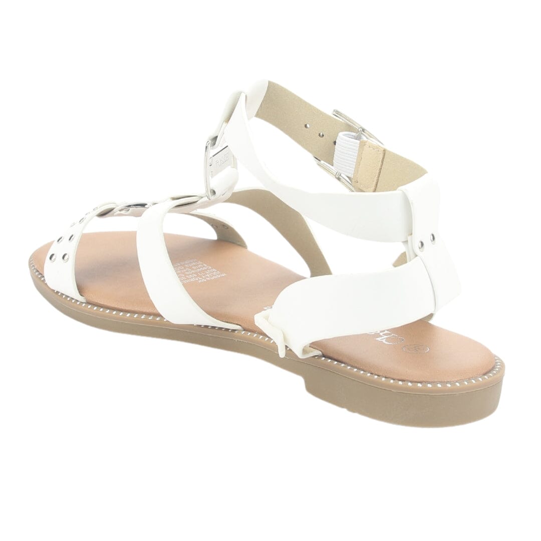 Sandalia Chalada Mujer Alki-2 Blanco Plana Sandalias Chalada 