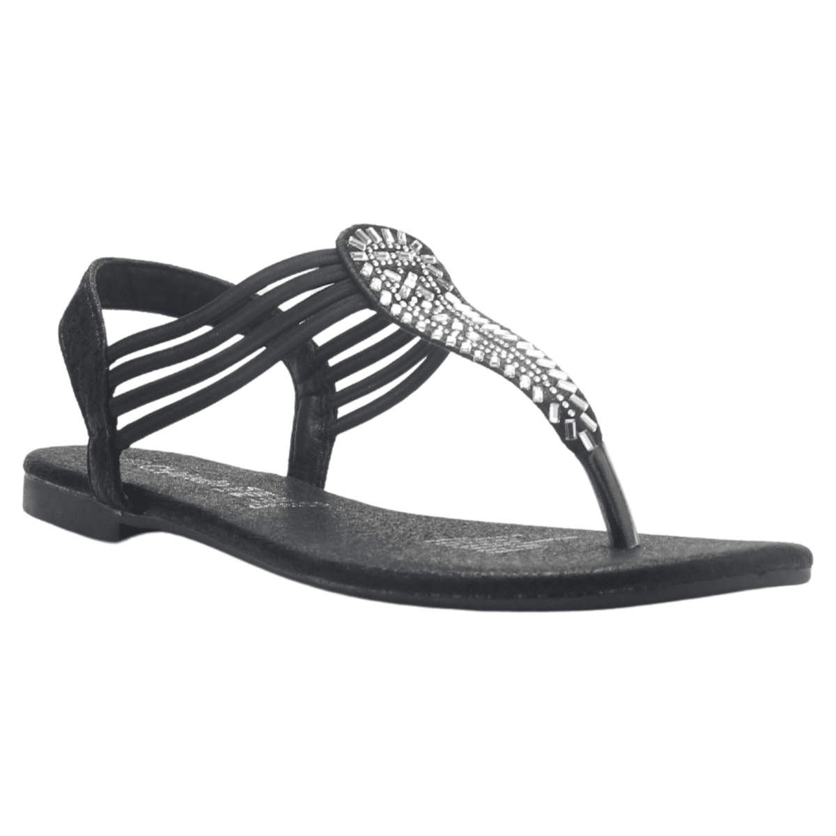 Sandalia Chalada Mujer Alki-5 Negro Plana Sandalias Chalada 