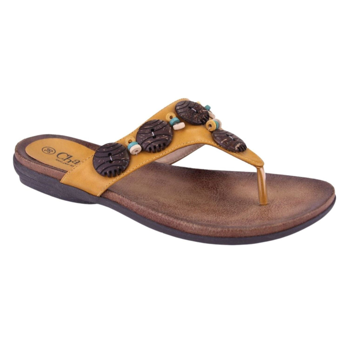 Sandalia Chalada Mujer Anatomic54 Amarillo Moda Sandalias Chalada 