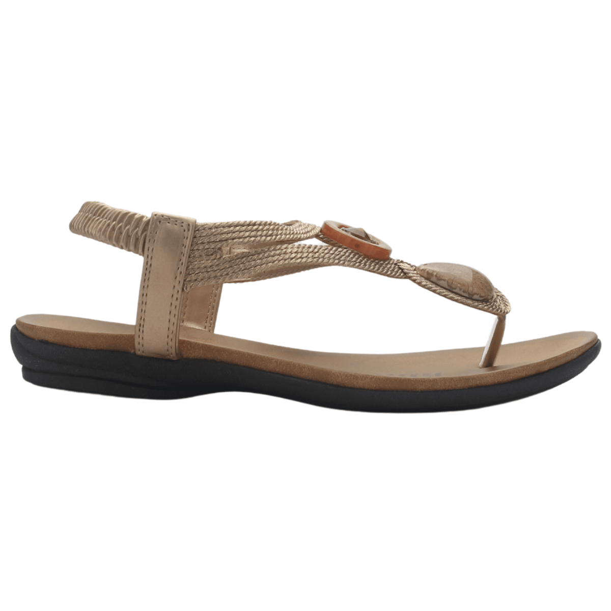 Sandalia Chalada Mujer Anatomic78 Dorado Casual Sandalias Chalada 