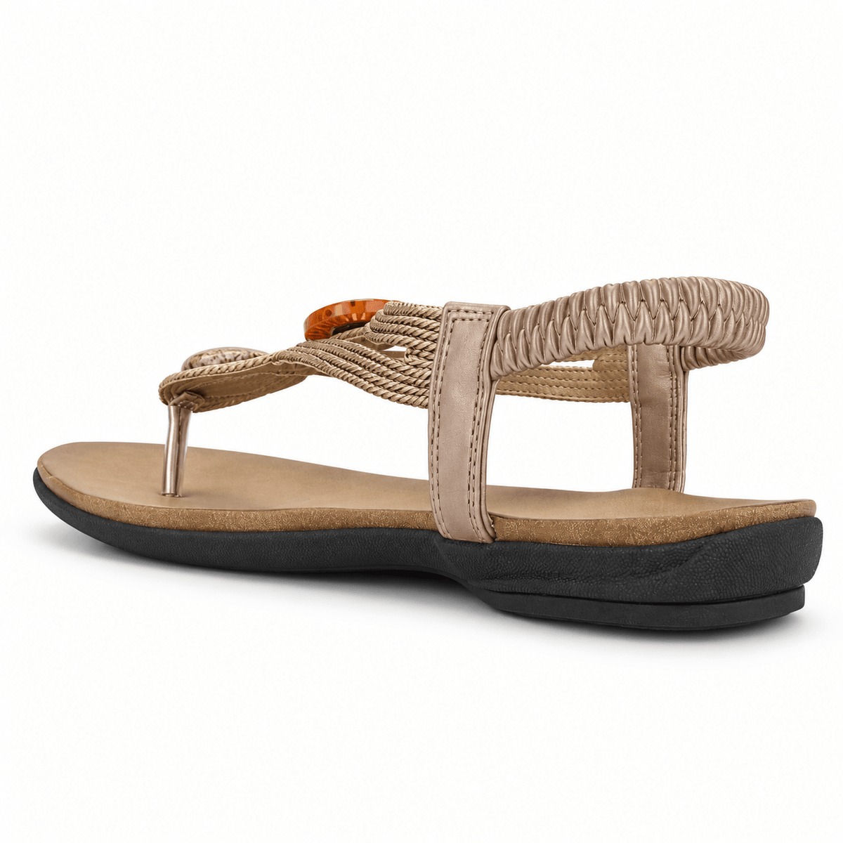 Sandalia Chalada Mujer Anatomic78 Dorado Casual Sandalias Chalada 