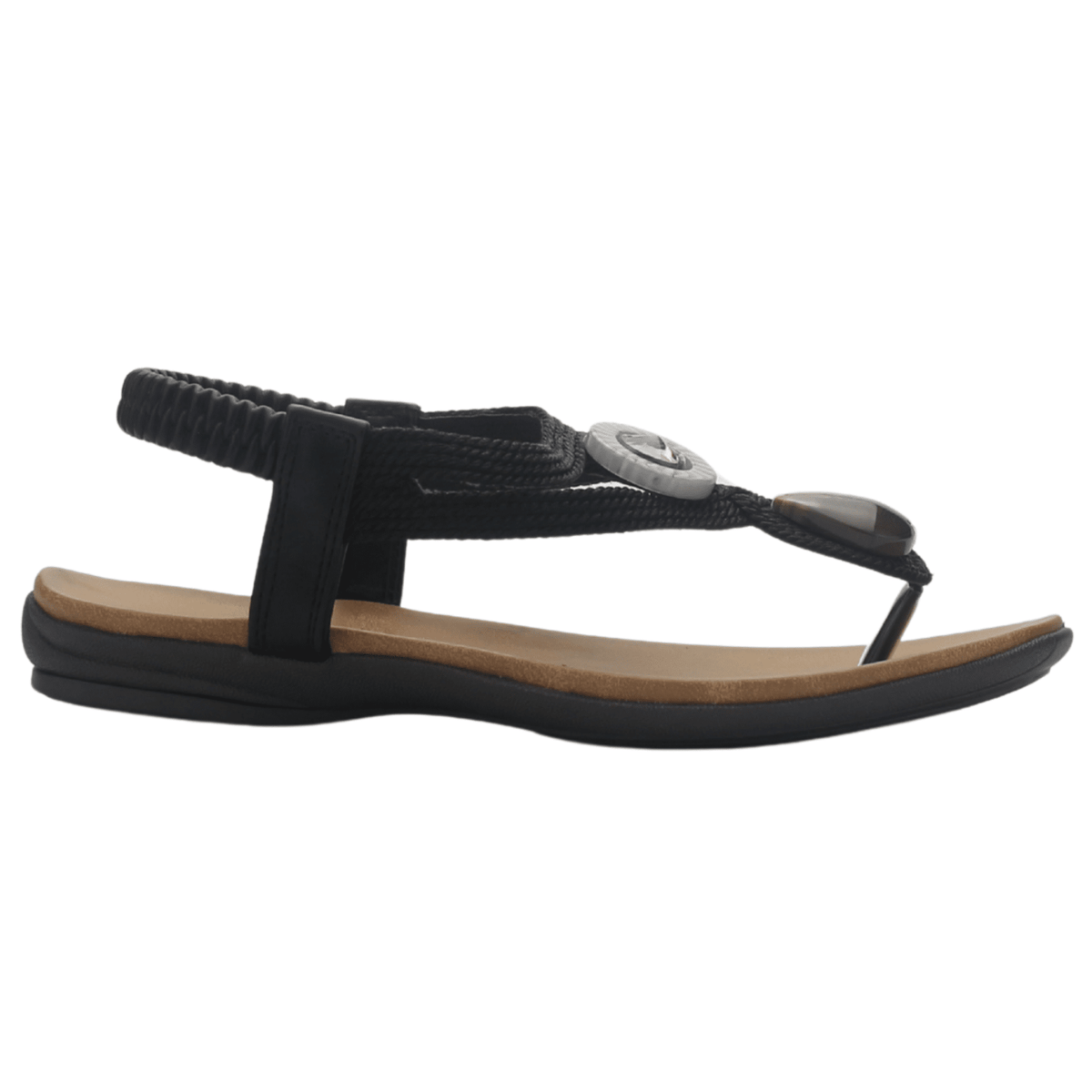 Sandalia Chalada Mujer Anatomic78 Negro Casual Sandalias Chalada 