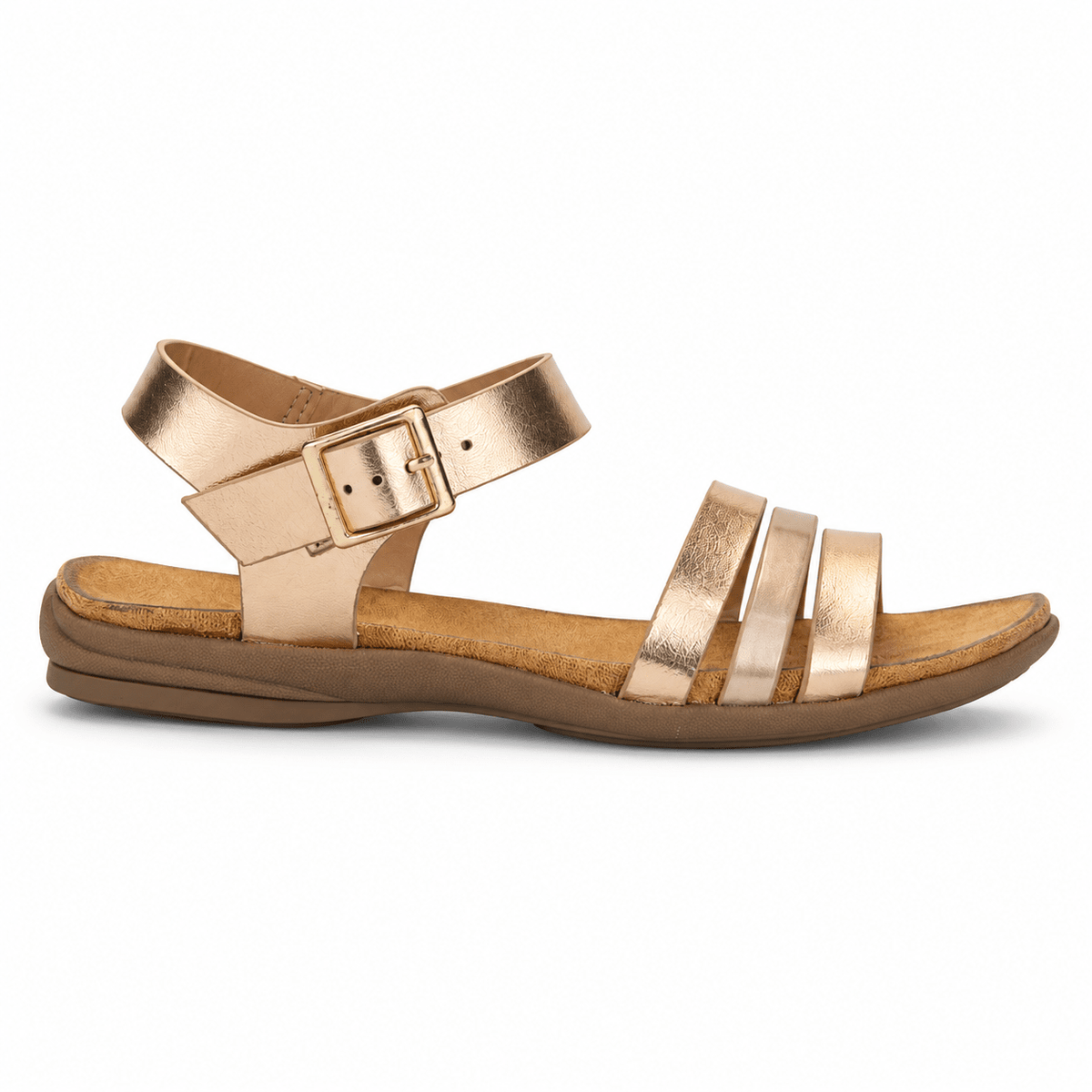 Sandalia Chalada Mujer Anatomic81 Dorado Casual Sandalias Chalada 