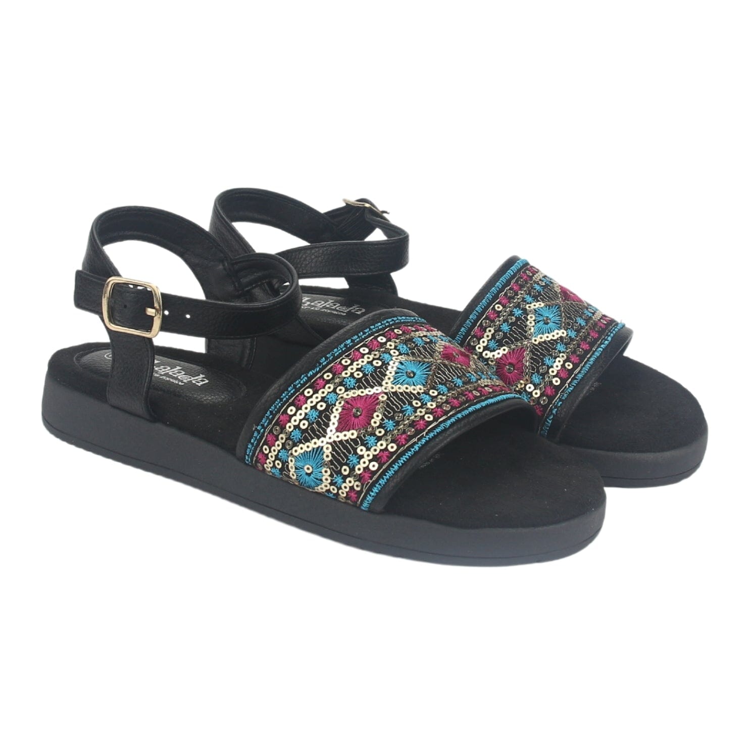 Sandalia Chalada Mujer Bira-2 Negro Casual Sandalias Chalada 