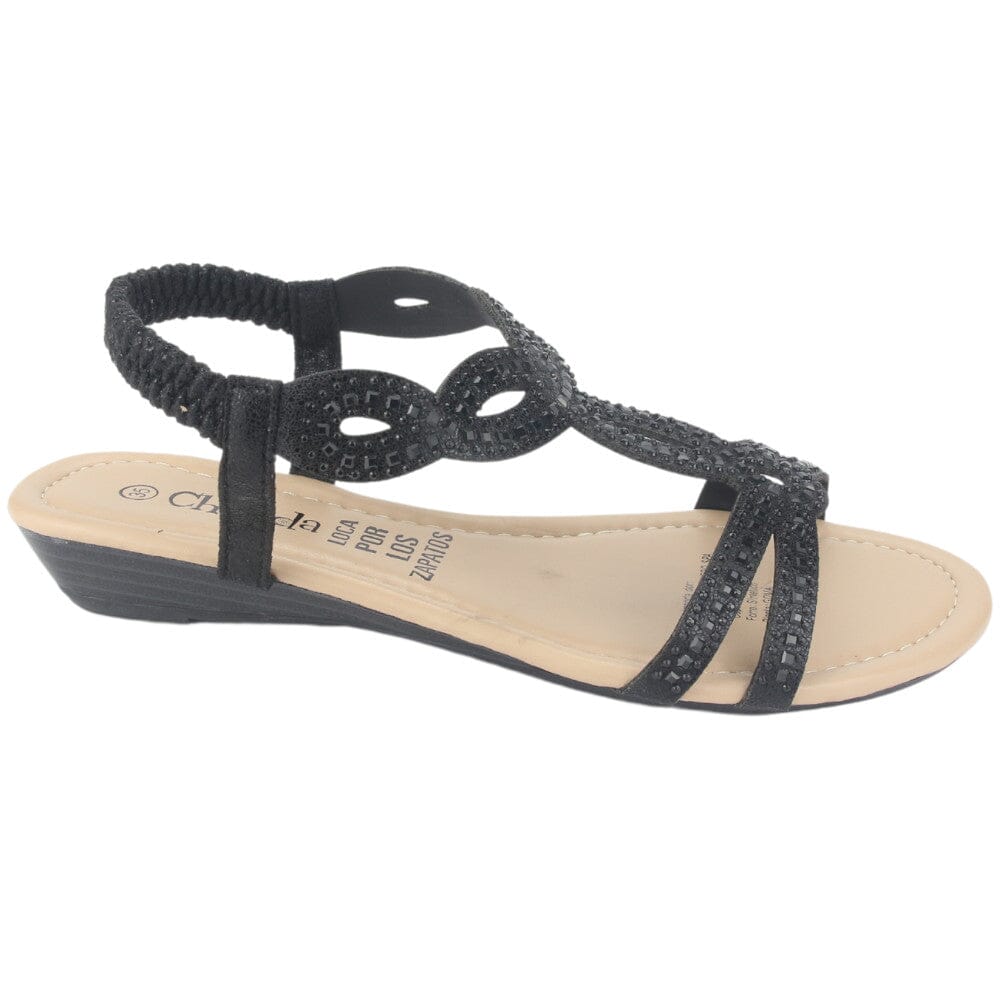 Sandalia Chalada Mujer Call-16 Negro Casual Sandalia Chalada 