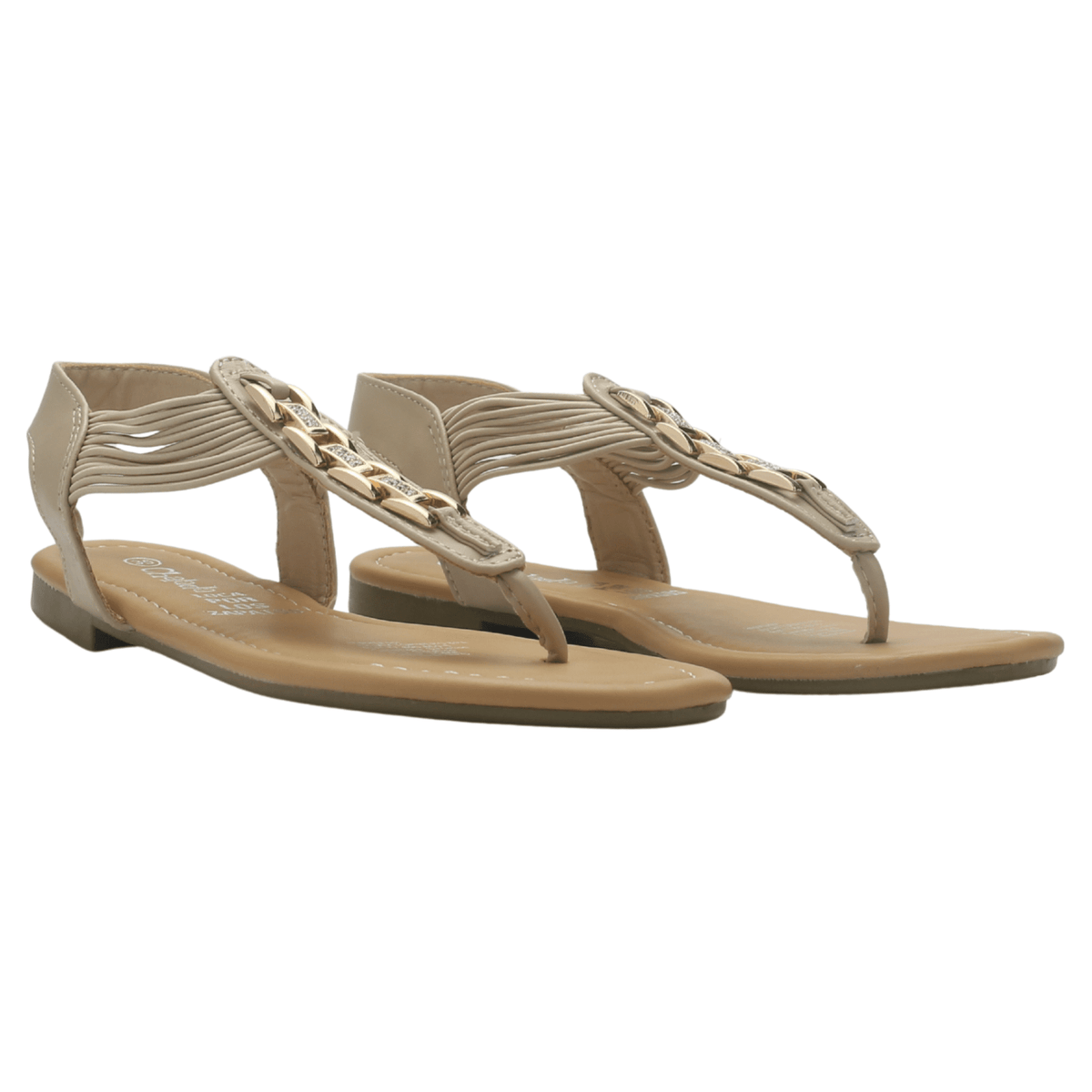 Sandalia Chalada Mujer Call-2 Beige Plano Sandalias Chalada 