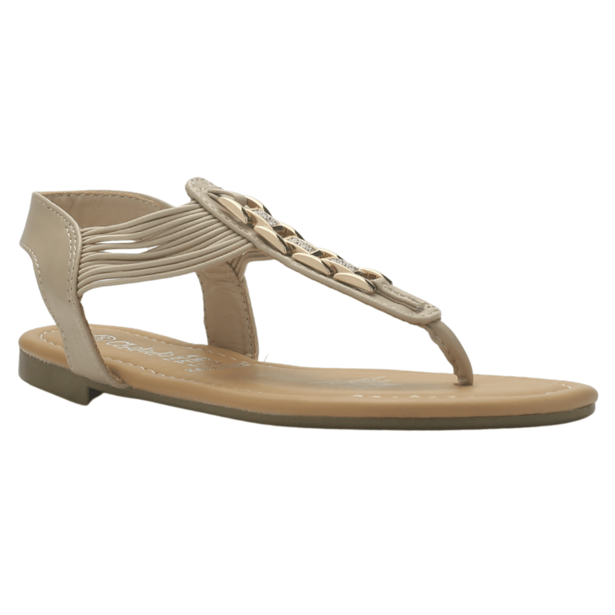 Sandalia Chalada Mujer Call-2 Beige Plano Sandalias Chalada 