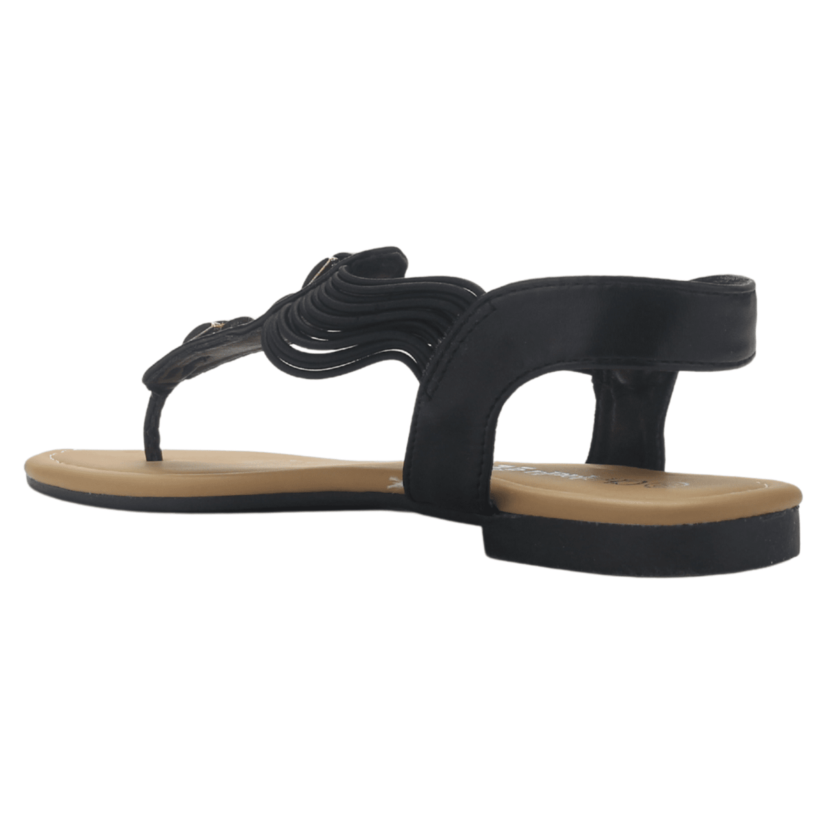 Sandalia Chalada Mujer Call-2 Negro Plano Sandalias Chalada 