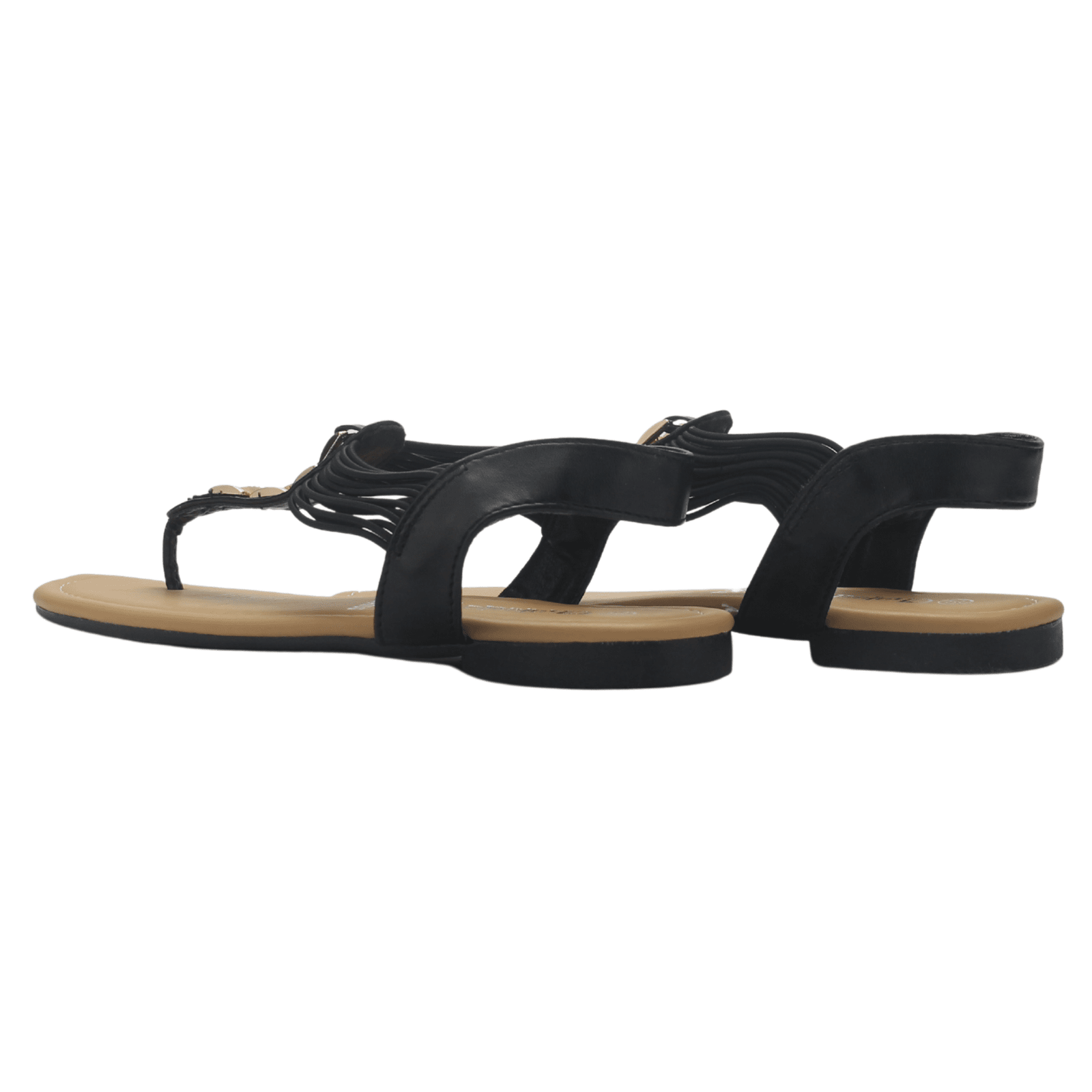 Sandalia Chalada Mujer Call-2 Negro Plano Sandalias Chalada 