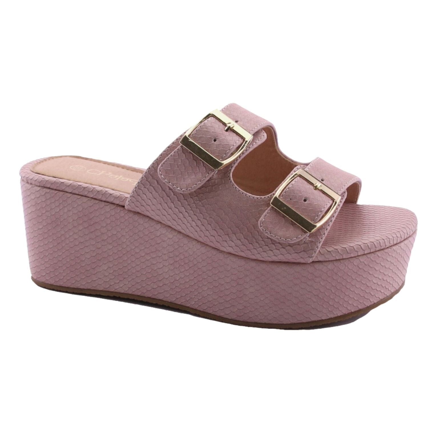 Sandalia Chalada Mujer Clona-20 Rosado Plataforma Sandalias Chalada 