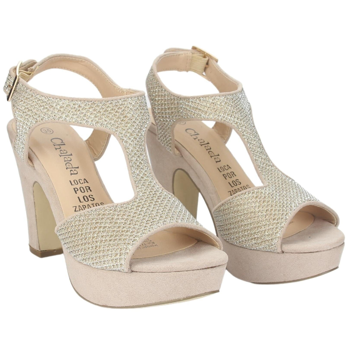 Sandalia Chalada Mujer Cosimo-15 Beige Casual Sandalias Plataforma Chalada 