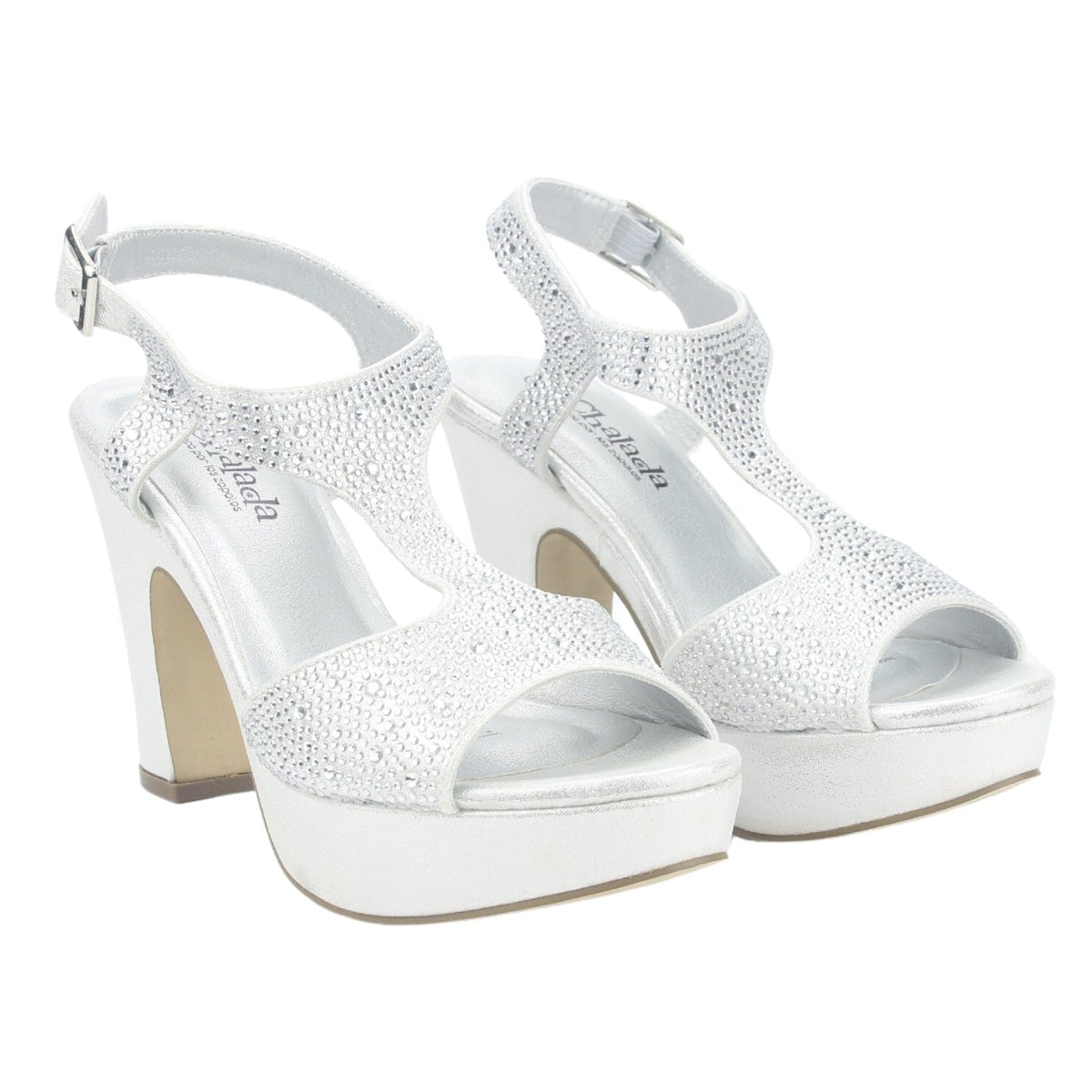 Sandalia Chalada Mujer Cosimo-26 Plateado Casual Sandalias Chalada 