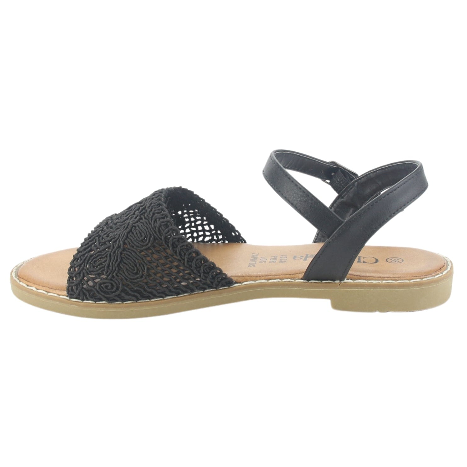 Sandalia Chalada Mujer Creta-17 Negro Casual Sandalias Chalada 