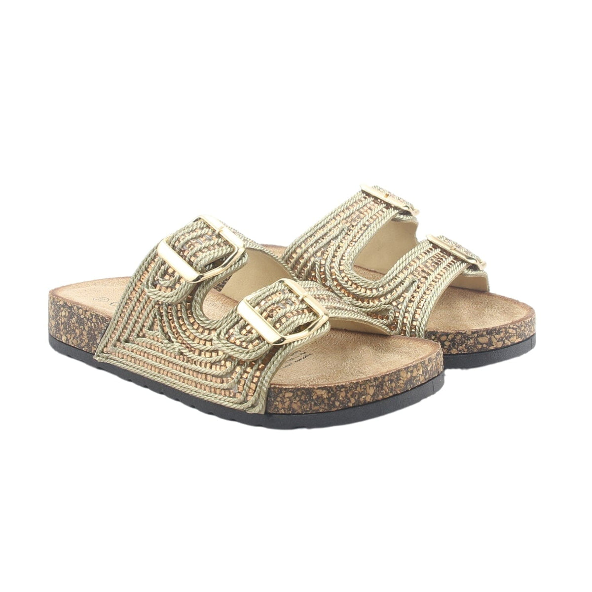 Sandalia Chalada Mujer Dacia-4 Dorado Casual Sandalias Chalada 