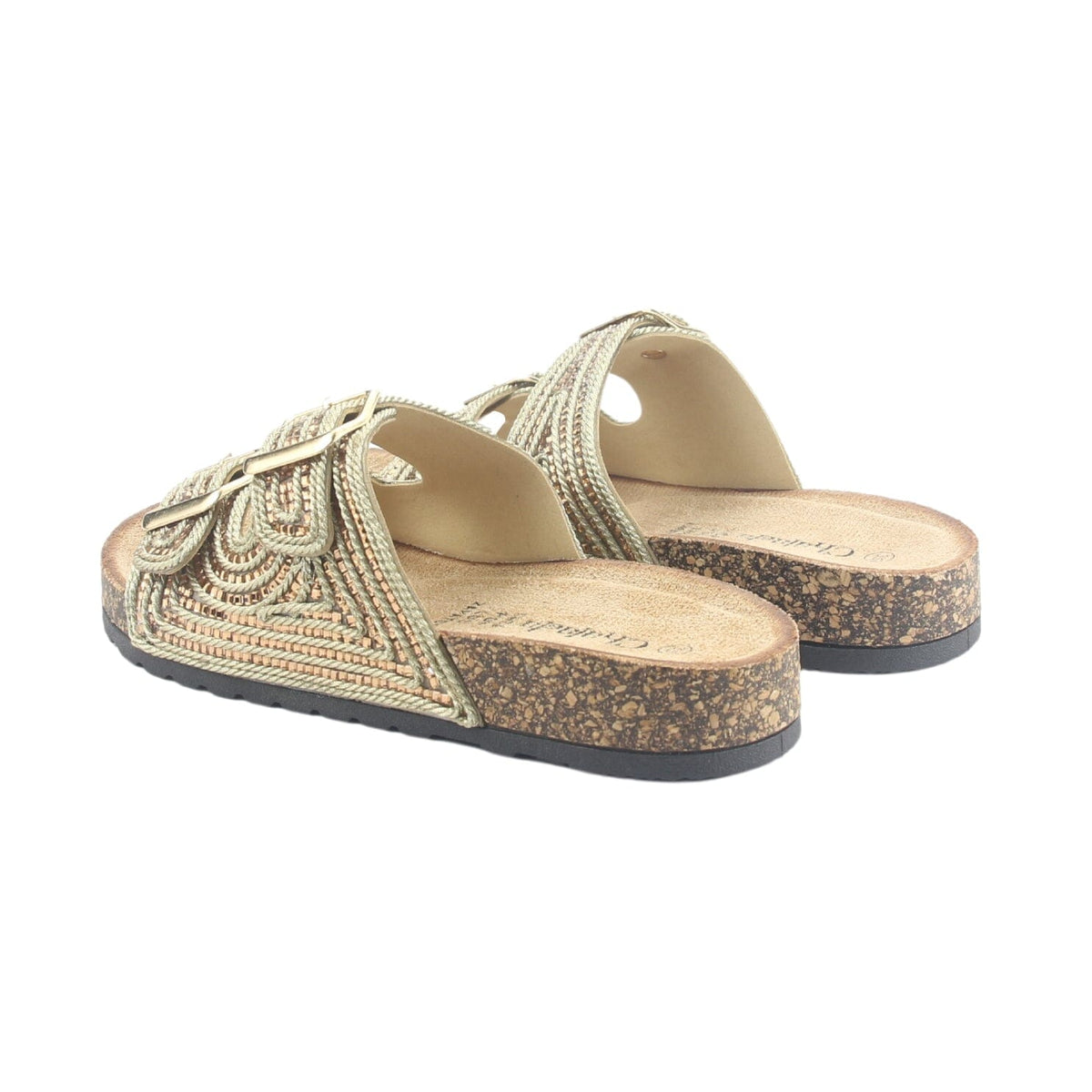 Sandalia Chalada Mujer Dacia-4 Dorado Casual Sandalias Chalada 