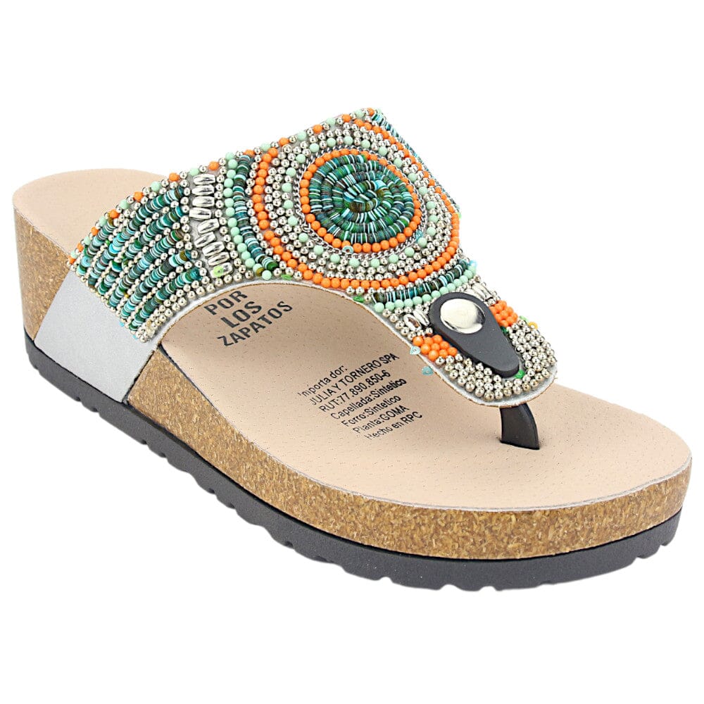 Sandalia Chalada Mujer Doit-10 Plateado Casual Sandalia Chalada 