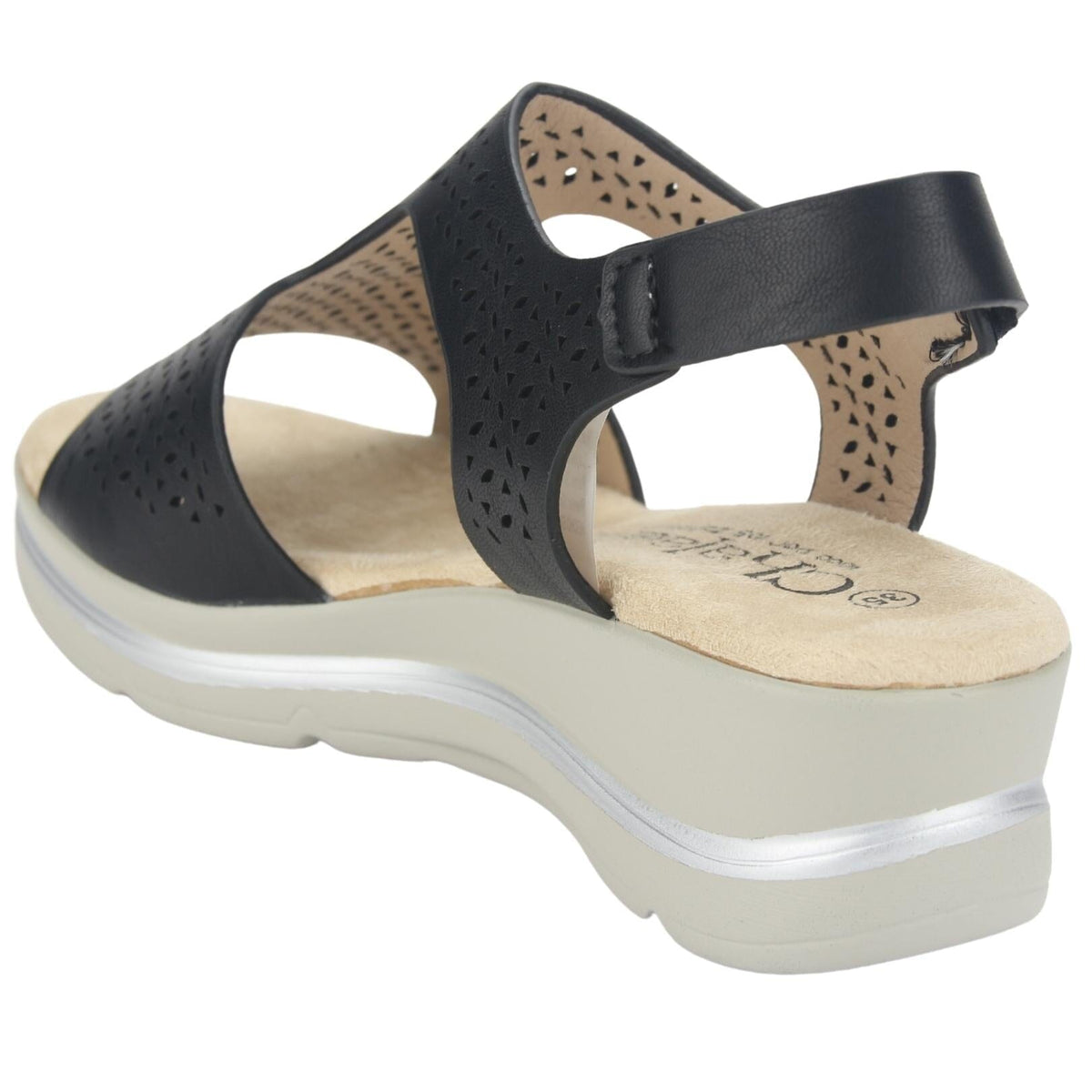 Sandalia Chalada Mujer Fairly-3 Negro Casual Sandalia Chalada 