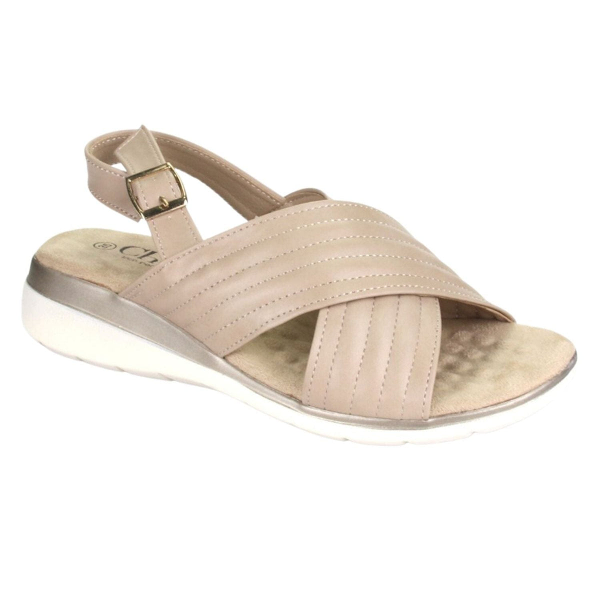 Sandalia Chalada Mujer Floro-3 Beige Casual Sandalias Chalada 