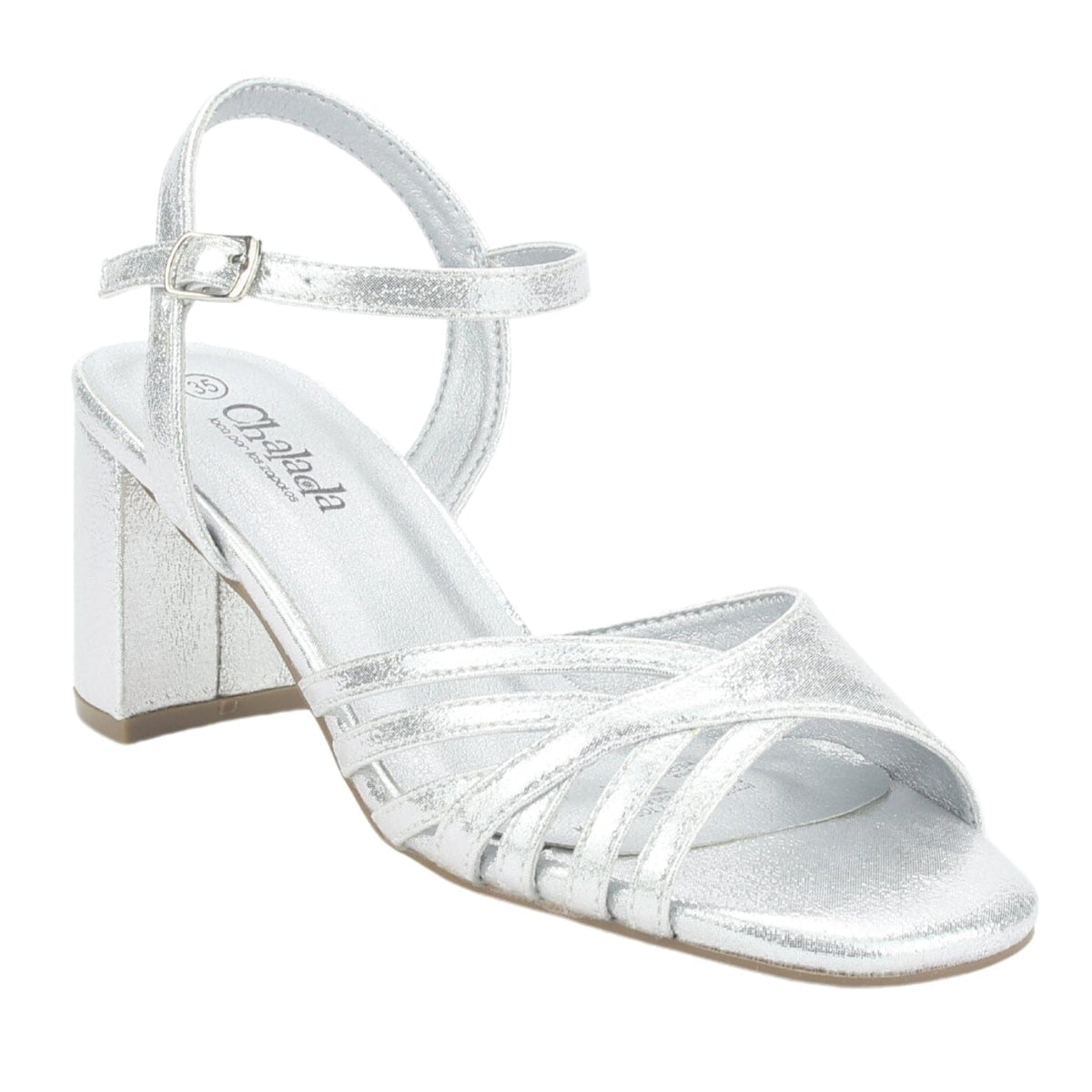 Sandalia Chalada Mujer Foly-2 Plateado Casual Sandalias Chalada 