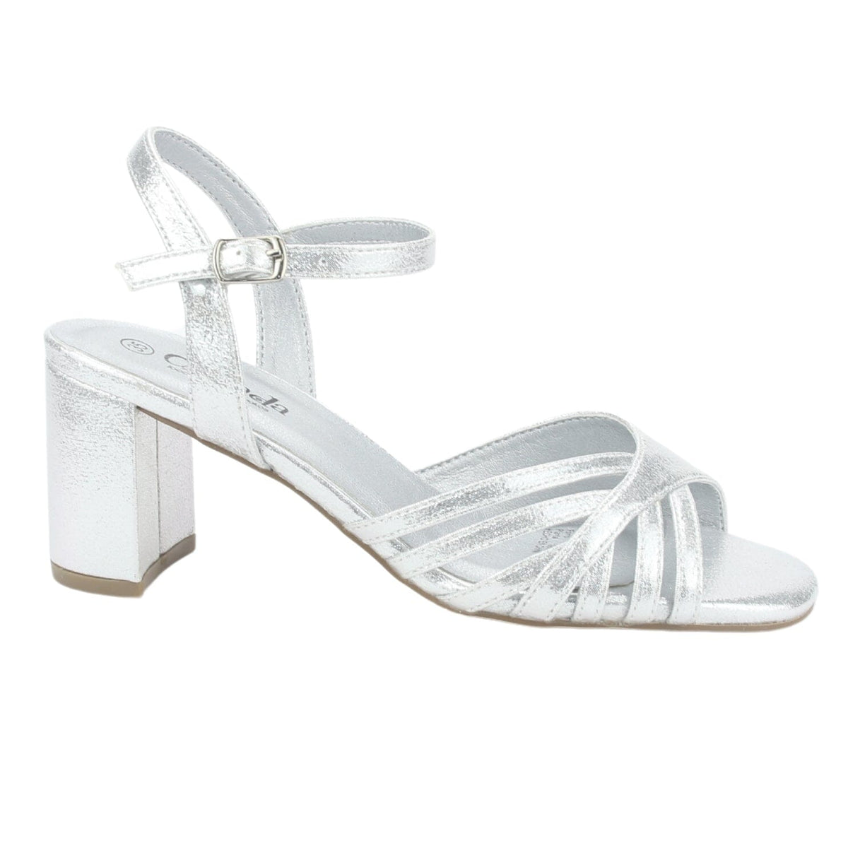Sandalia Chalada Mujer Foly-2 Plateado Casual Sandalias Chalada 