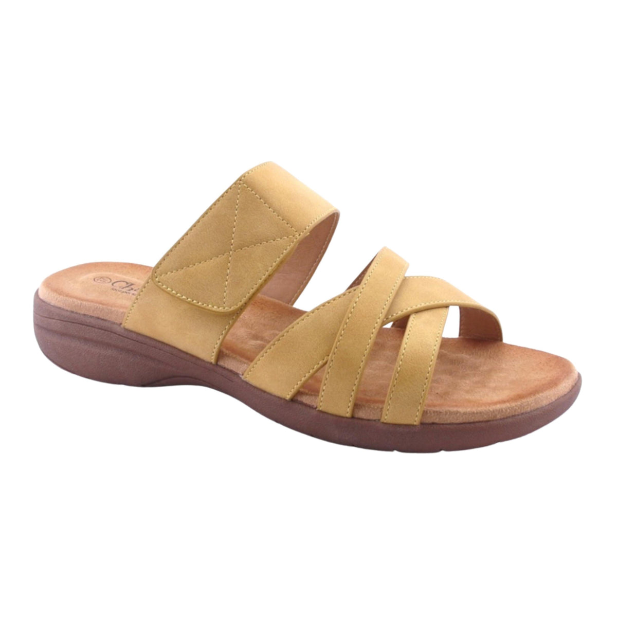 Sandalia Chalada Mujer Gigo-5 Mostaza Moda Sandalias Chalada 