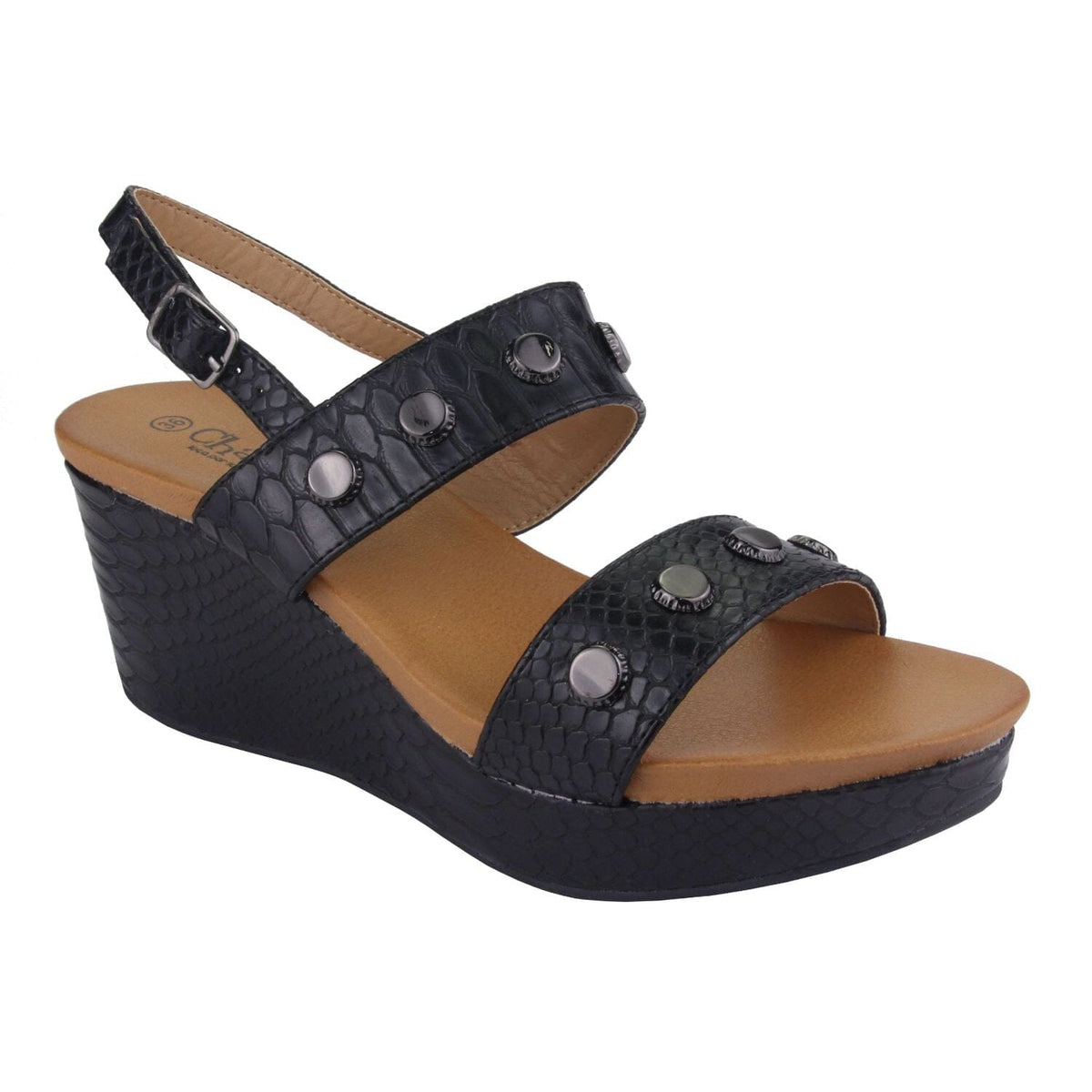 Sandalia Chalada Mujer Gitana-32 Negro Moda Sandalias Chalada 