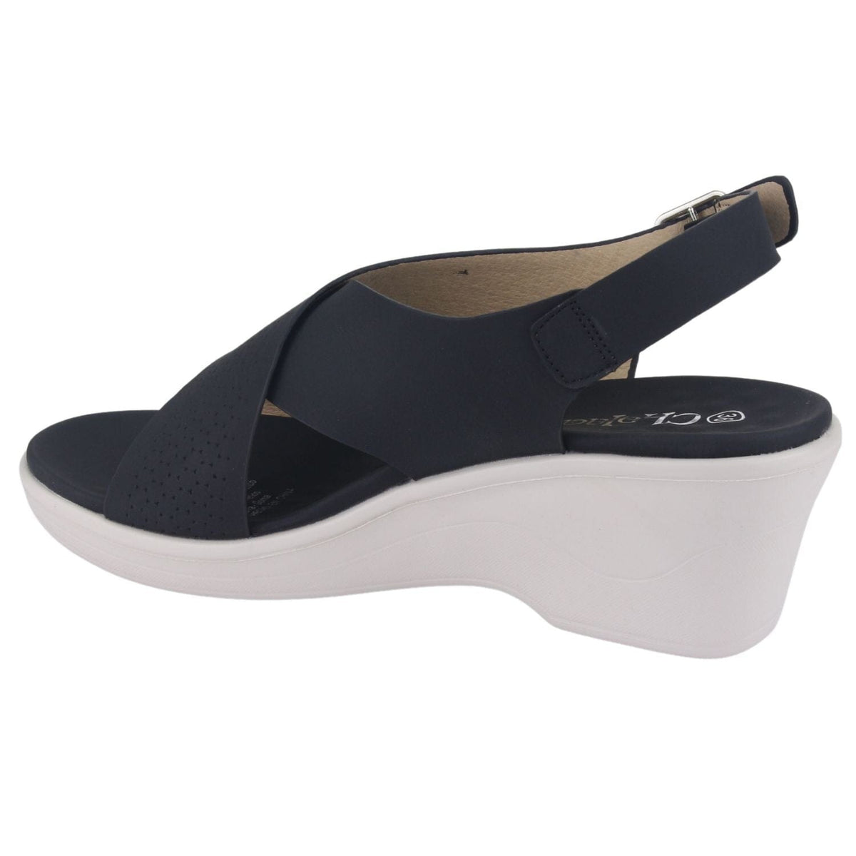 Sandalia Chalada Mujer Ica-26 Negro Casual Sandalias Taco Chalada 