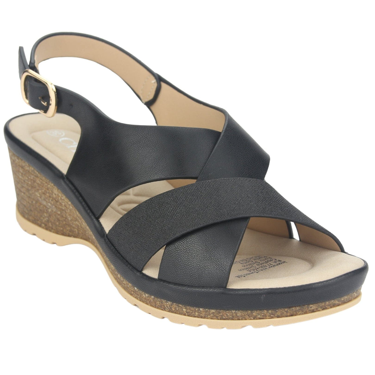 Sandalia Chalada Mujer Ica-30 Negro Casual Sandalias Chalada 