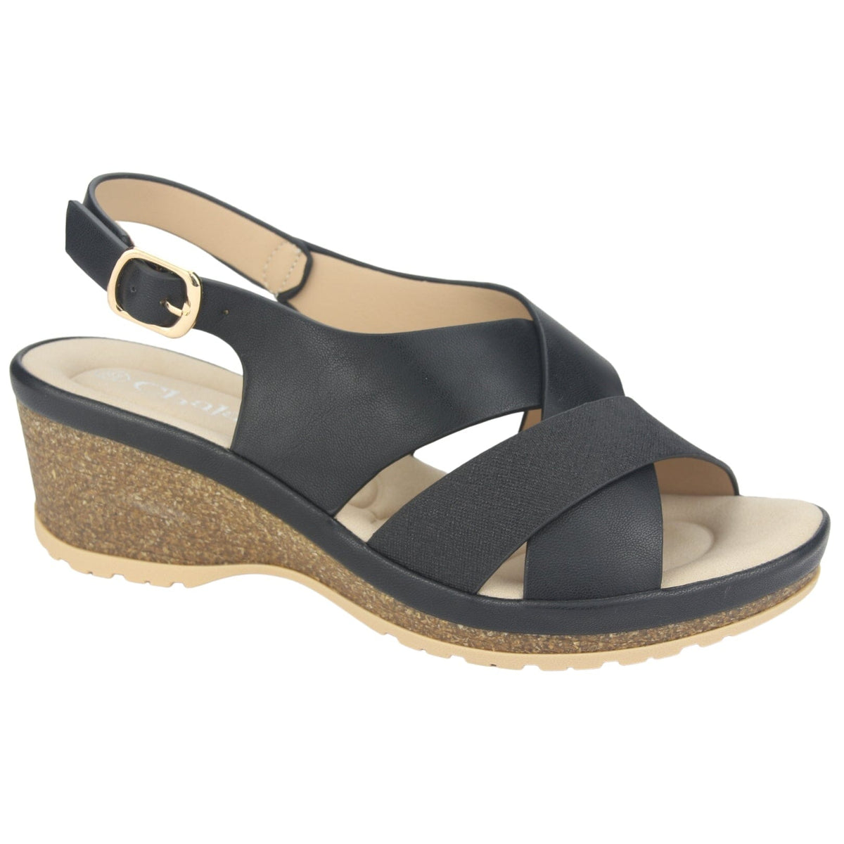 Sandalia Chalada Mujer Ica-30 Negro Casual Sandalias Chalada 