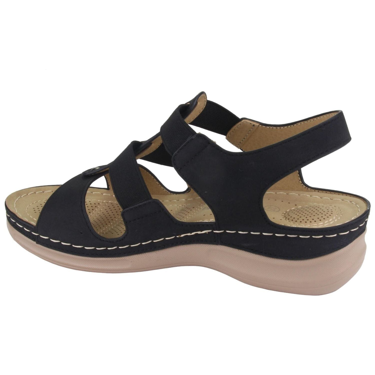 Sandalia Chalada Mujer Kon-14 Negro Casual Sandalias Chalada 