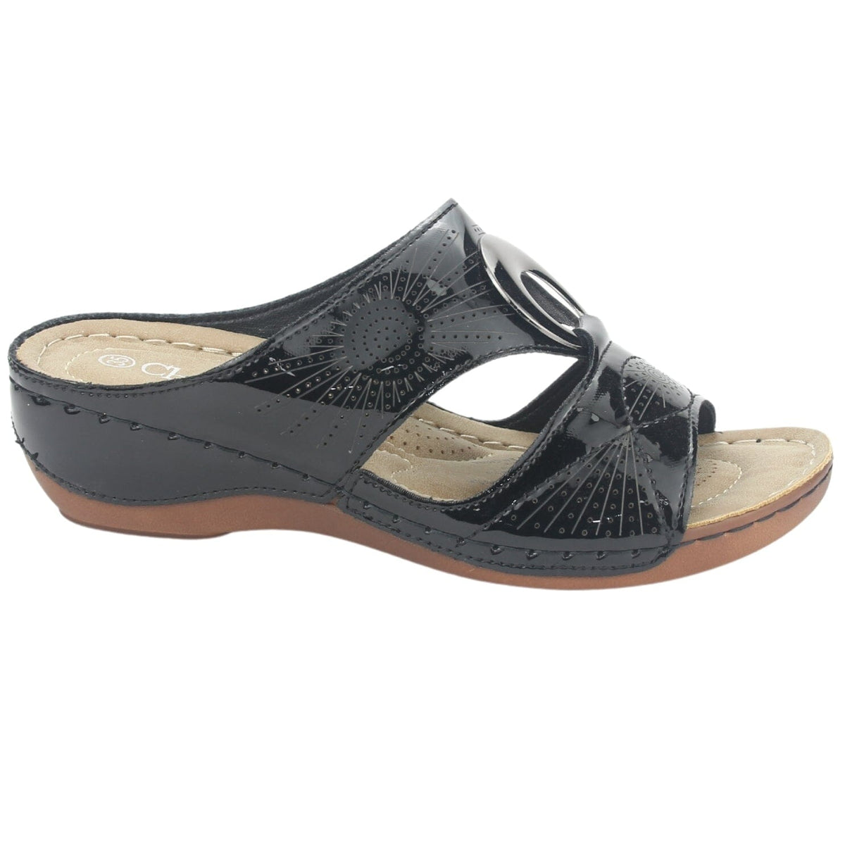 Sandalia Chalada Mujer Kon-17 Negro Casual Sandalias Chalada 