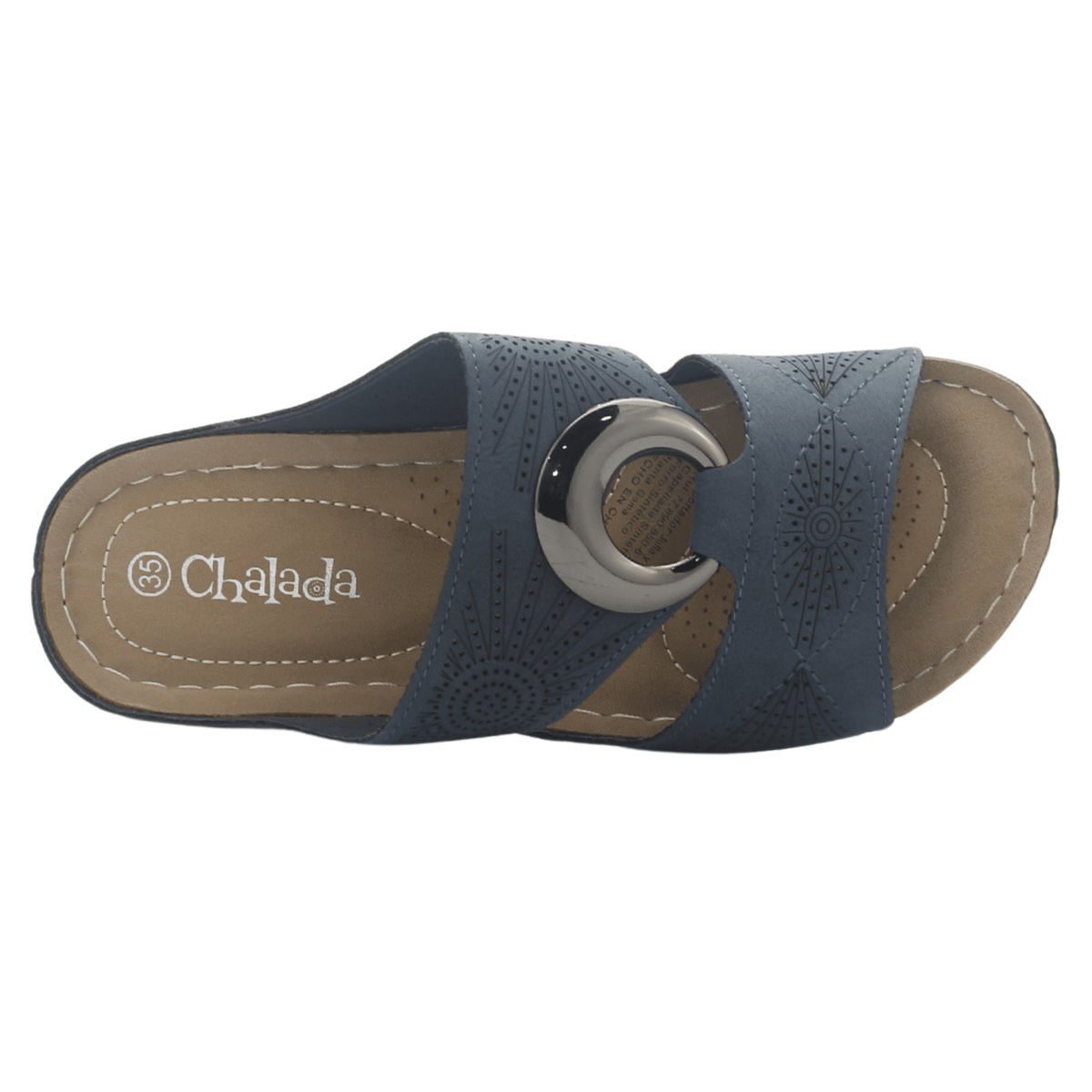 Sandalia Chalada Mujer Kon-5 Azul Casual Sandalias Chalada 