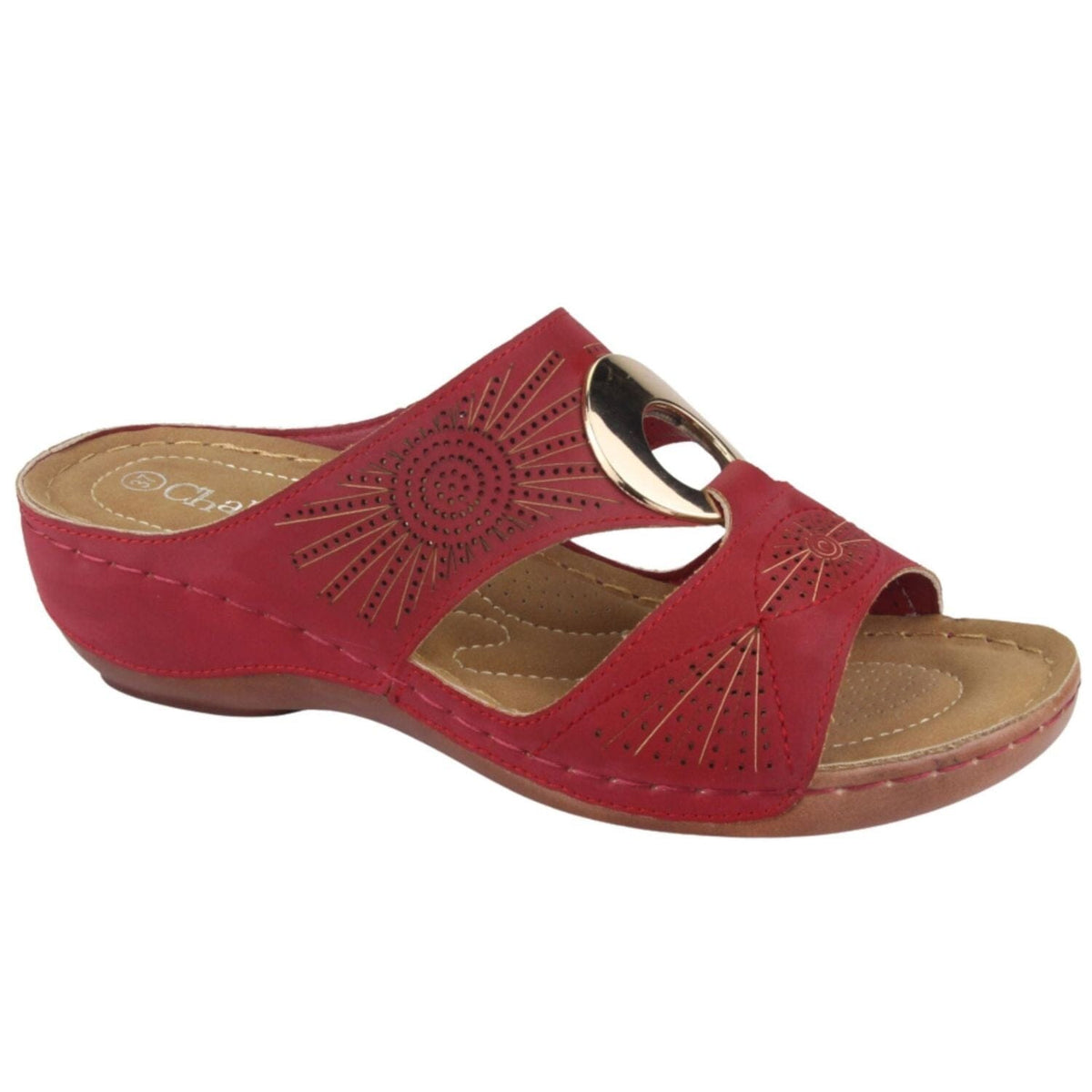 Sandalia Chalada Mujer Kon-5 Rojo Casual Sandalias Chalada 