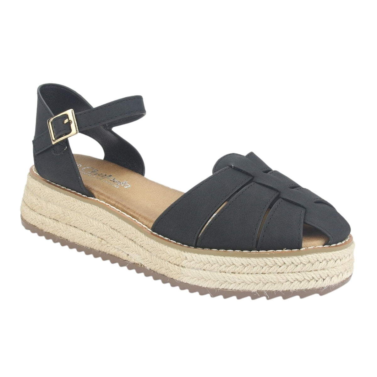 Sandalia Chalada Mujer Lila-20 Negro Casual Sandalias Comfort Chalada 