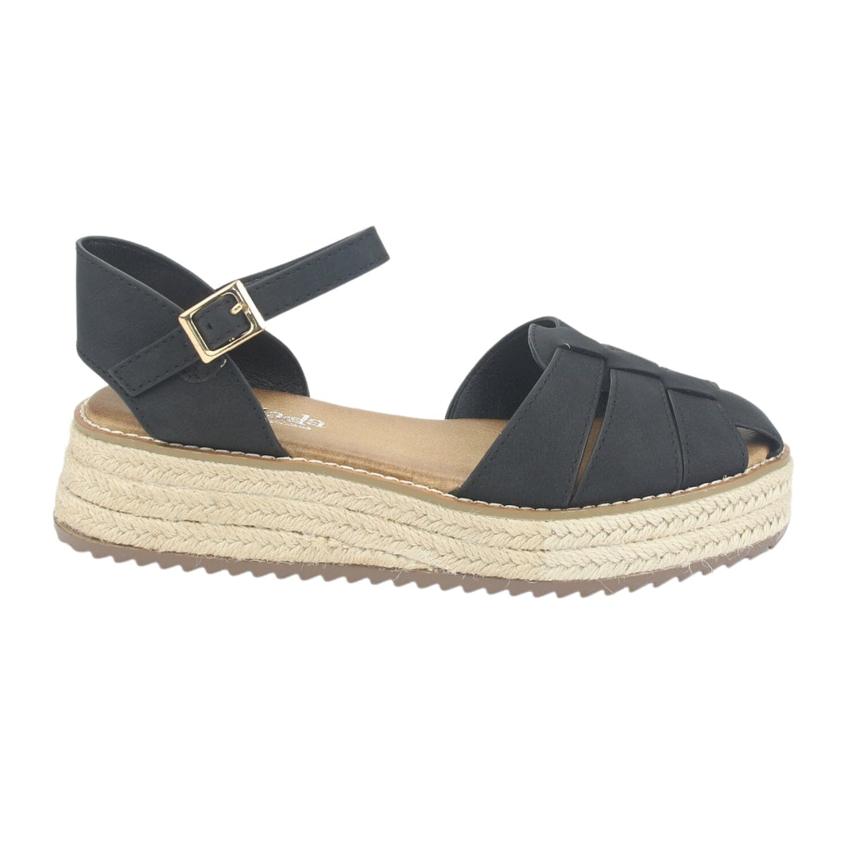 Sandalia Chalada Mujer Lila-20 Negro Casual Sandalias Comfort Chalada 