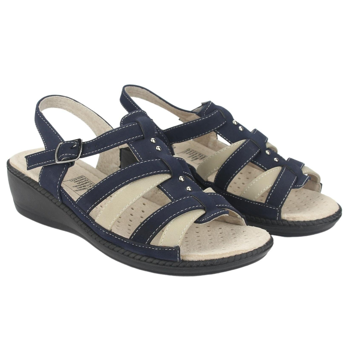 Sandalia Chalada Mujer Lupe-2 Azul Comfort Sandalias Chalada 