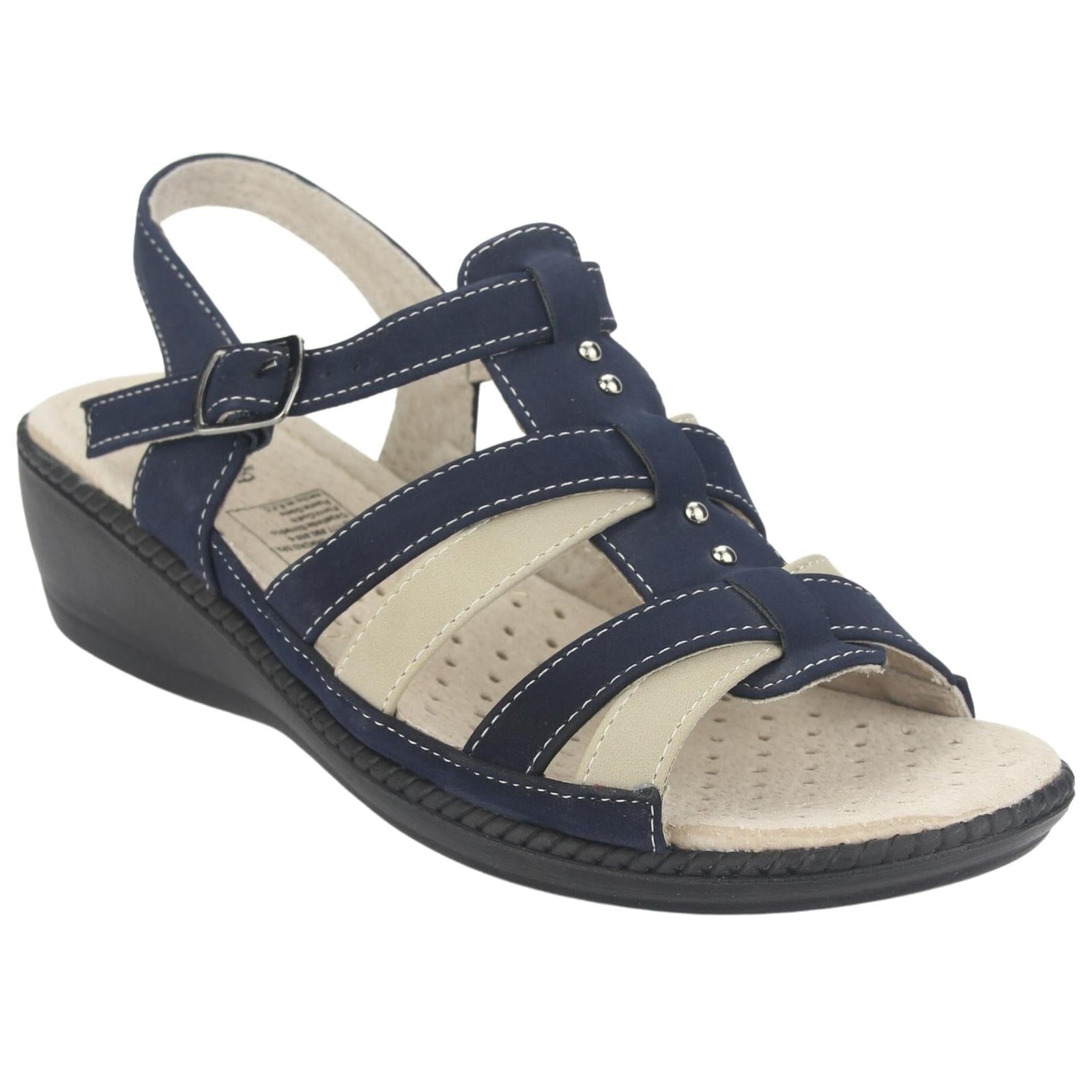 Sandalia Chalada Mujer Lupe-2 Azul Comfort Sandalias Chalada 