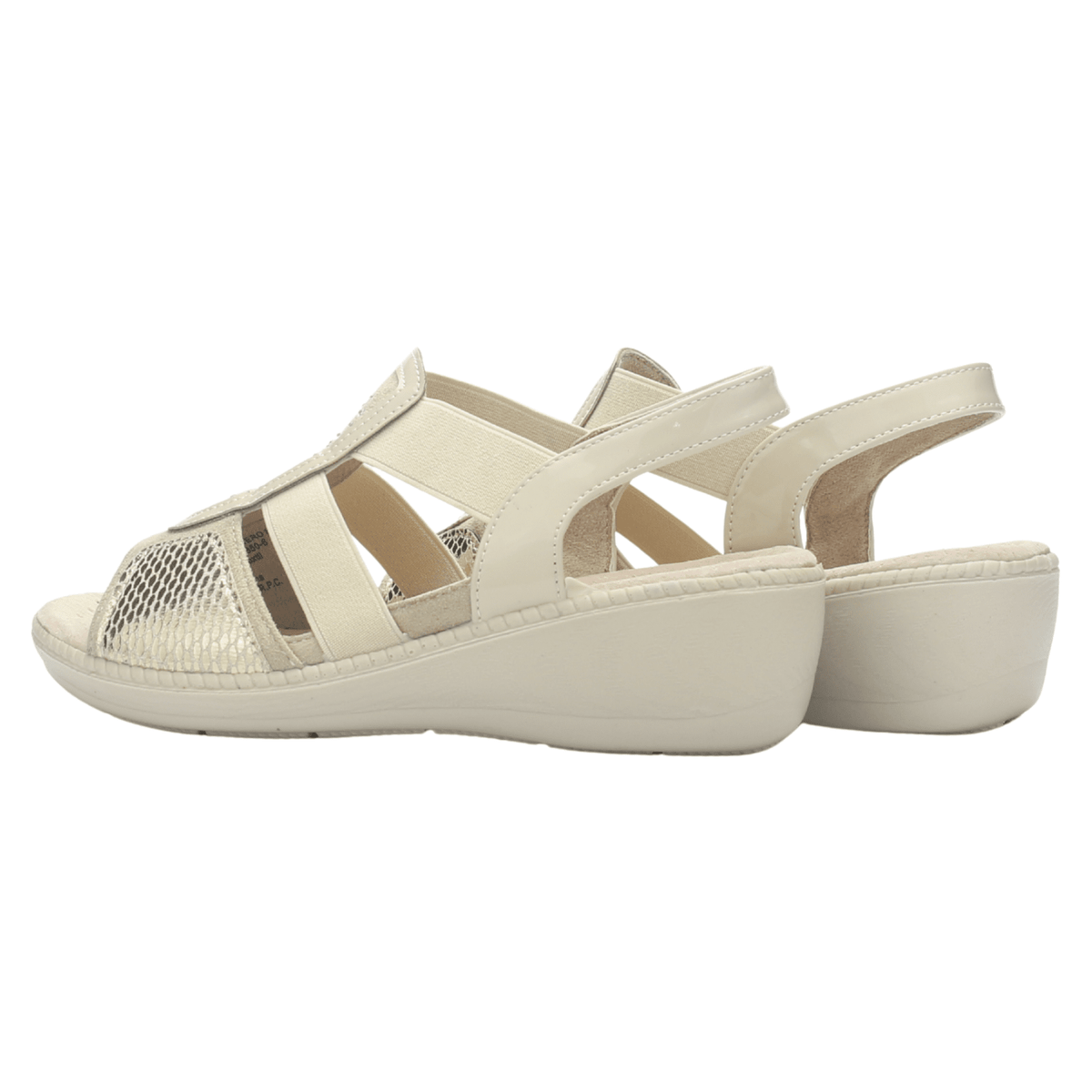 Sandalia Chalada Mujer Lupe-4 Beige Casual Sandalias Taco Chalada 