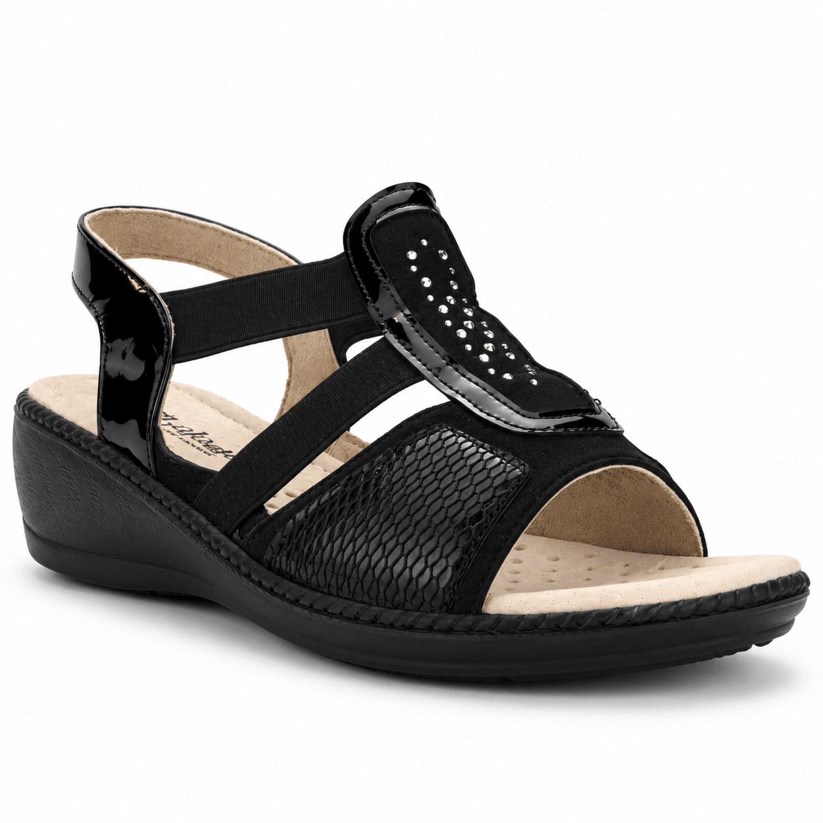 Sandalia Chalada Mujer Lupe-4 Negro Casual Sandalias Chalada 
