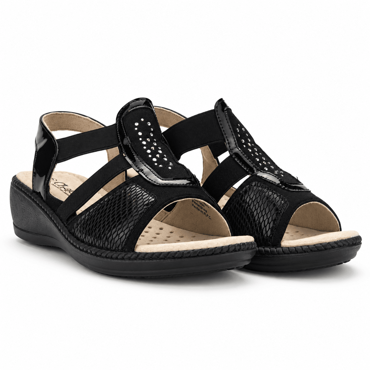 Sandalia Chalada Mujer Lupe-4 Negro Casual Sandalias Chalada 