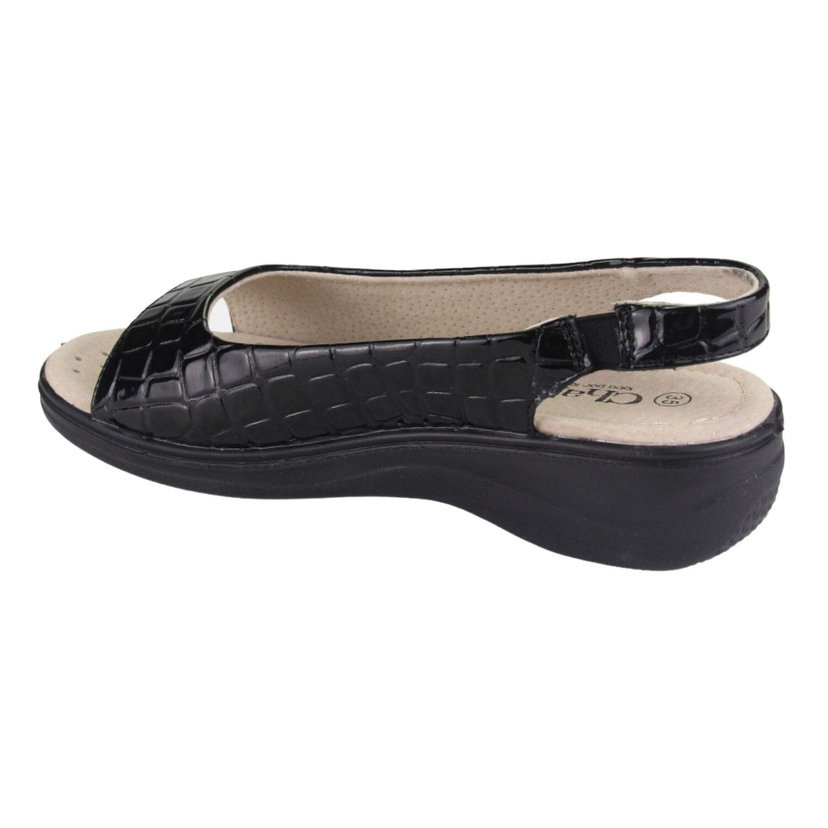 Sandalia Chalada Mujer Lupe-7 Negro Comfort Sandalias Chalada 