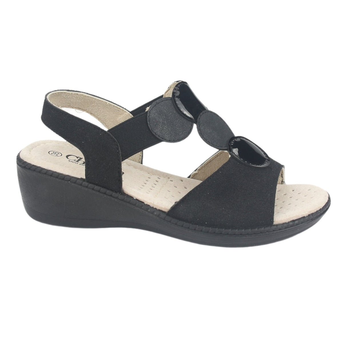 Sandalia Chalada Mujer Lupe-82 Negro Casual Sandalias Chalada 