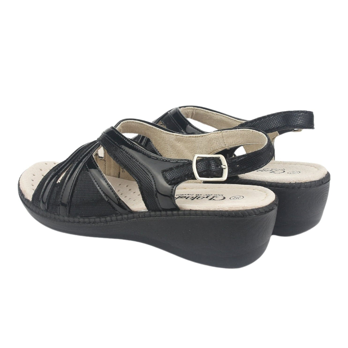 Sandalia Chalada Mujer Lupe-83 Negro Casual Sandalias Chalada 