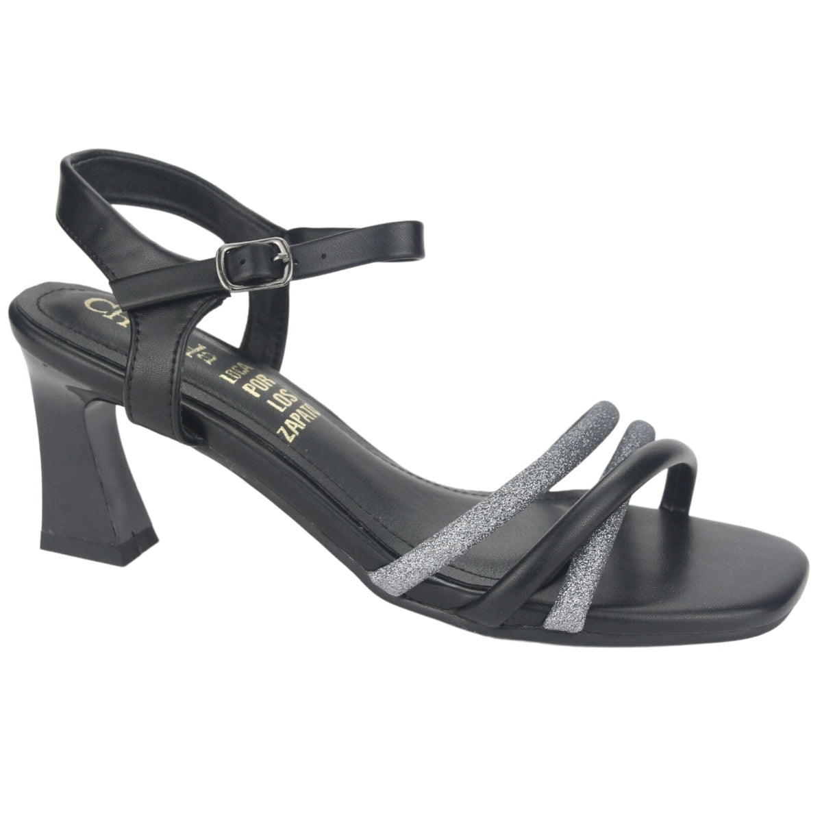 Sandalia Chalada Mujer Murcia-2 Negro Casual Sandalia Chalada 