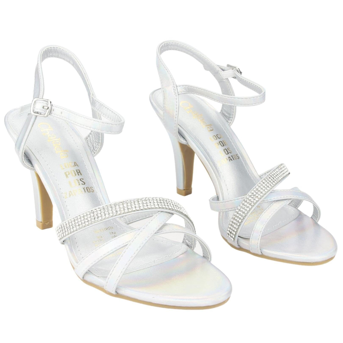 Sandalia Chalada Mujer Myrna-15 Plateado Casual Sandalias Chalada 
