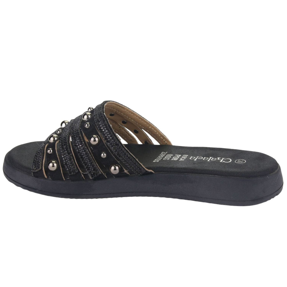 Sandalia Chalada Mujer Piar-1 Negro Casual Sandalias Chalada 