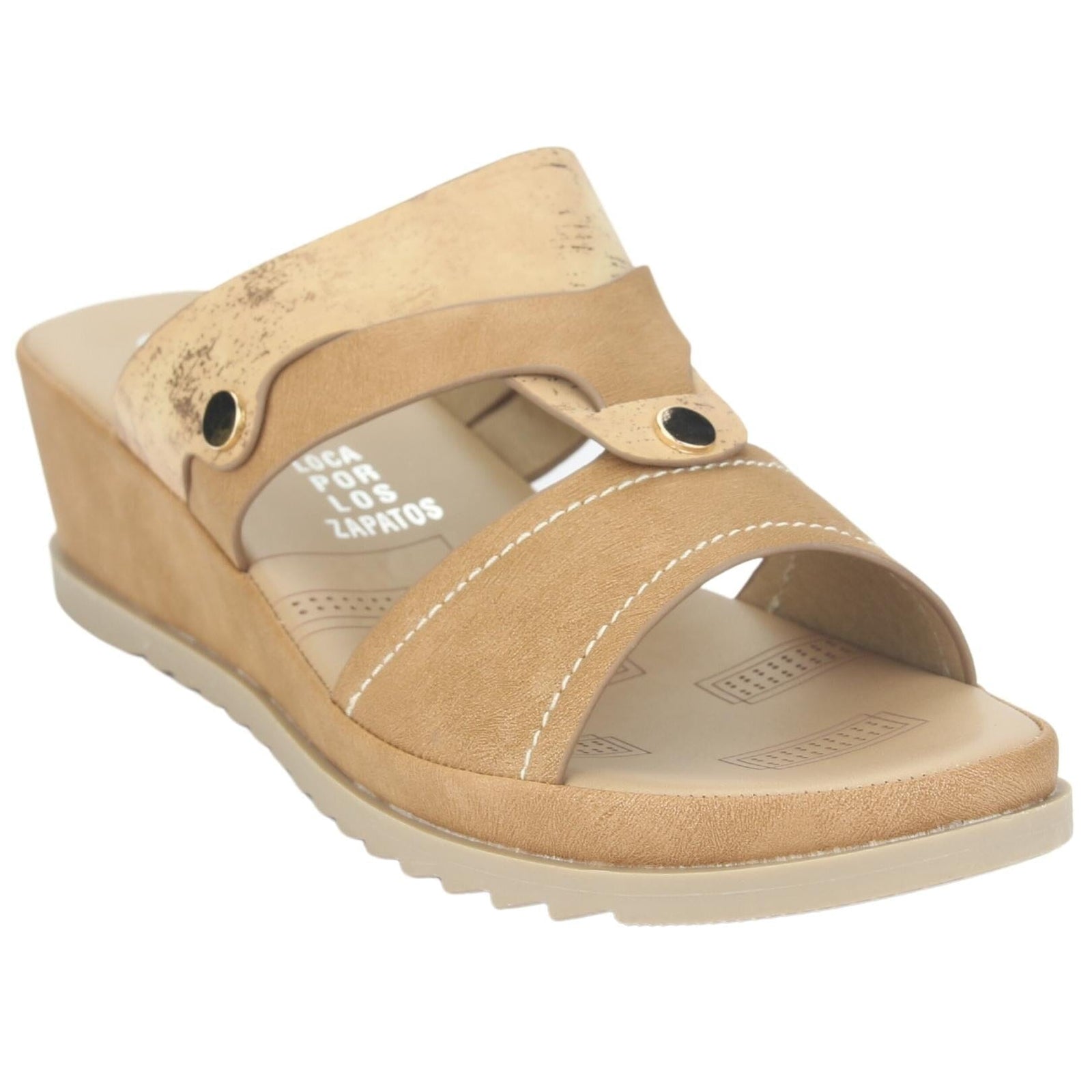 Sandalia Chalada Mujer Piura-17 Camel Casual Sandalia Chalada 
