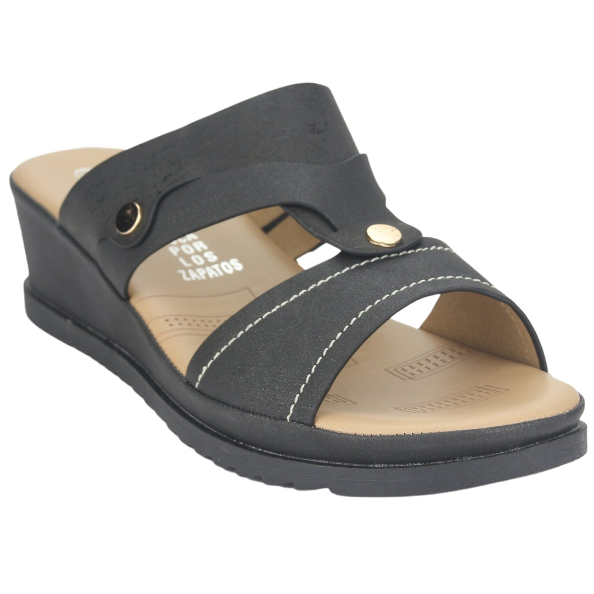 Sandalia Chalada Mujer Piura-17 Negro Casual Sandalia Chalada 