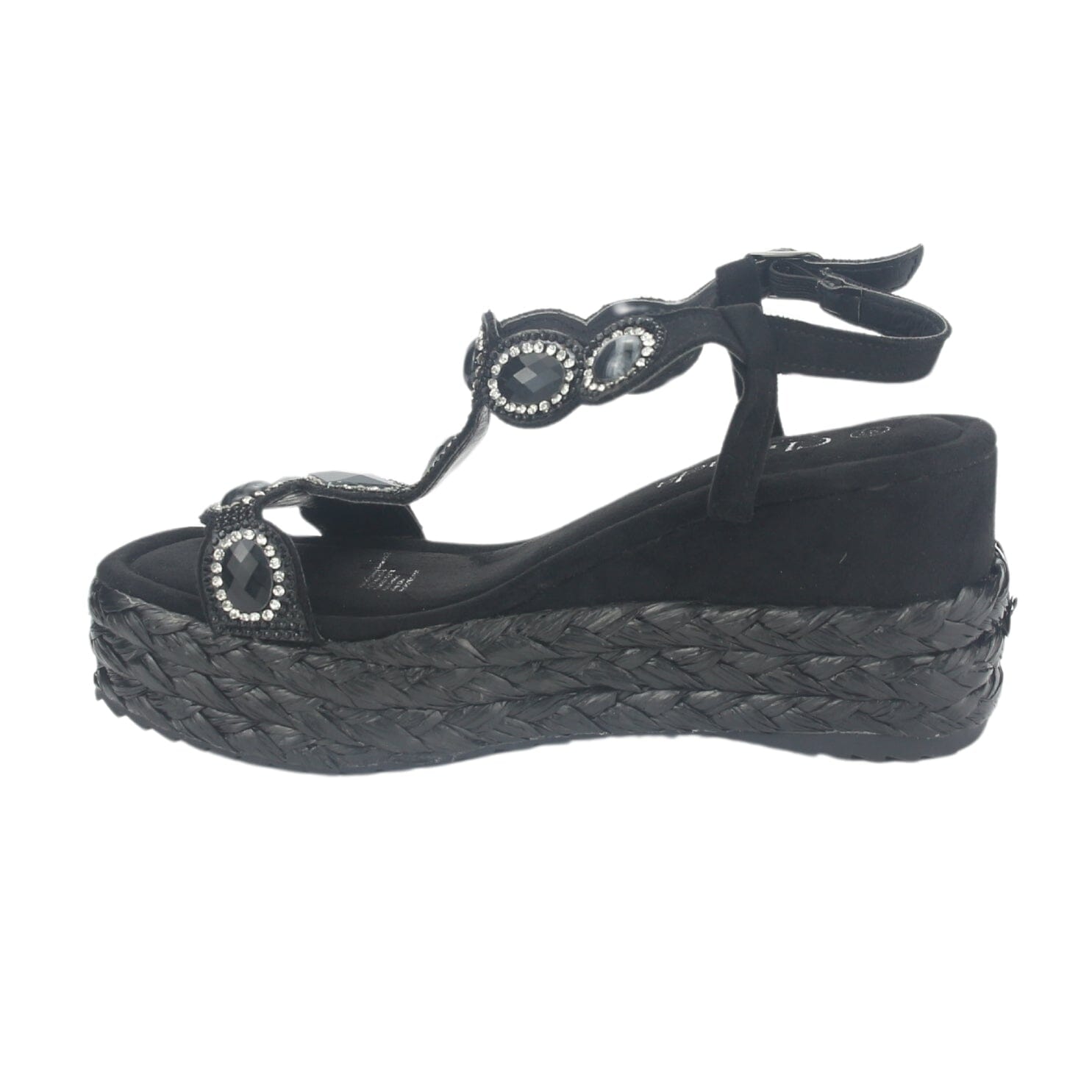Sandalia Chalada Mujer Pole-1 Negro Plataforma Sandalias Chalada 