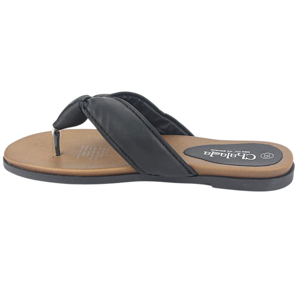 Sandalia Chalada Mujer Prela-11 Negro Casual Sandalia Chalada 